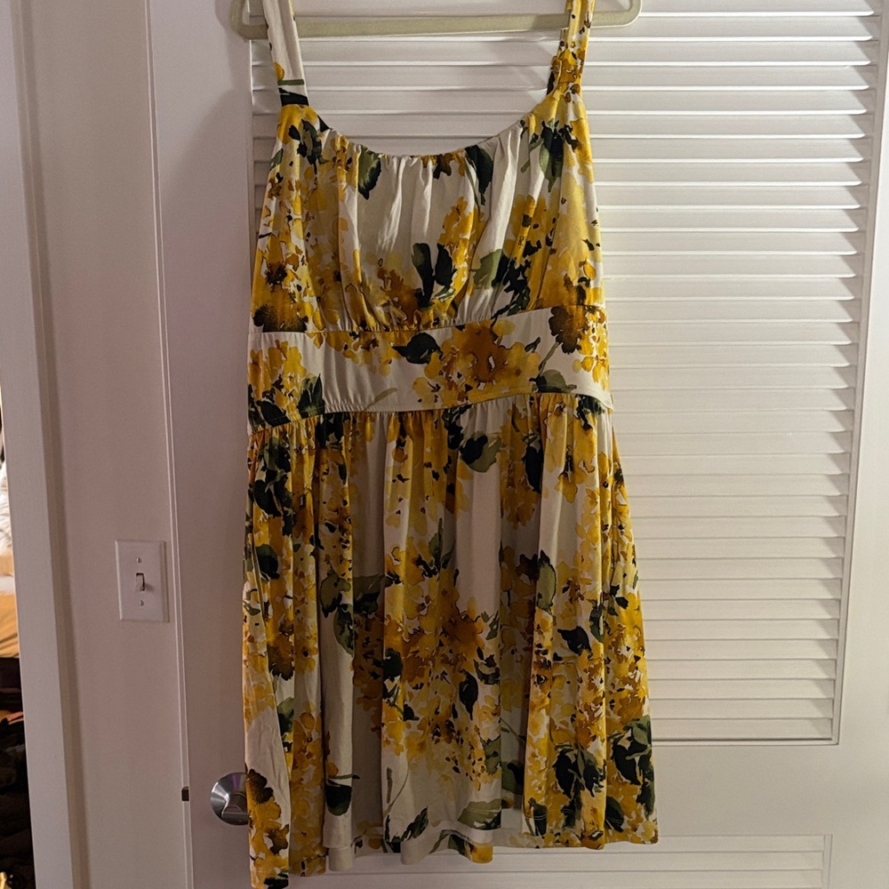 Nine Britton Alexis Dress in Yellow and Green